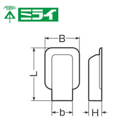 未来工業 MLEW-0G プラモール（エンド・フランジ付） グレー 10個入【取寄商品】