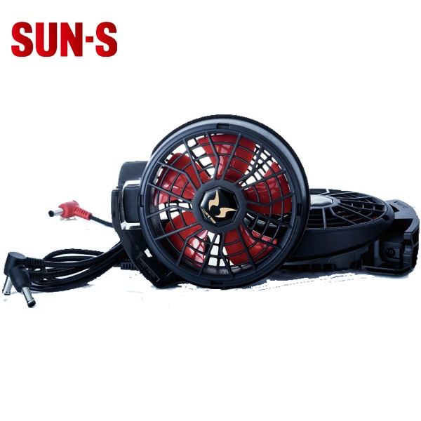 サンエス/SUN-S SUN-S/サンエス RD9210HN 12V仕様ファンセット（ななめタイプ）(ファン2個・ファン用ケーブル1本) 【取寄商品】