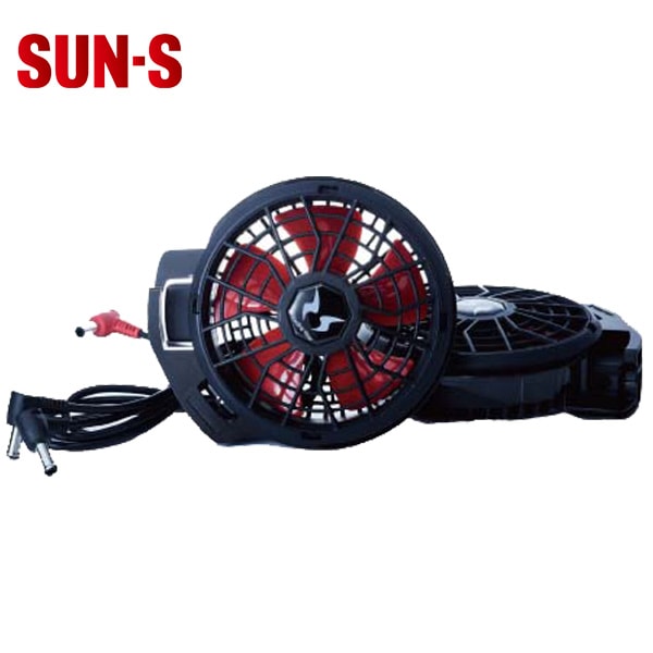 サンエス/SUN-S SUN-S/サンエス RD9220HN 12V仕様ファンセット（フラットタイプ）(ファン2個・ファン用ケーブル1本) 【取寄商品】