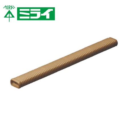未来工業 MLMFJ-4B プラモール（自在曲ガリ用蛇腹） 茶 5個入【取寄商品】