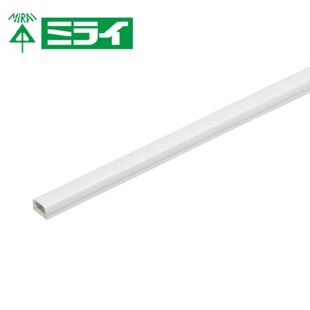 未来工業 PML-1W-2 プラモール（2m）カベ白 5本入【取寄商品】