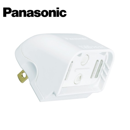 OAタップ・タップ Panasonic/パナソニック WH66011WP ホワイト 定格15A 125V マグネットタップ【取寄商品】