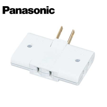 OAタップ・タップ Panasonic/パナソニック WH2123WP ホワイト 3個口 定格15A 125V パッケージ品 スナップタップ【取寄商品】