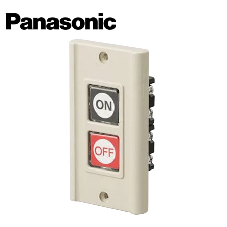 開閉器 Panasonic/パナソニック BL82121 操作用押釦 PB-2F埋込形ケースなし 1a1b＋1a1b(黒・赤)【取寄商品】