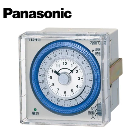 タイムスイッチ Panasonic/パナソニック TB4501 パネル取付型タイムスイッチ(1回路型)【取寄商品】