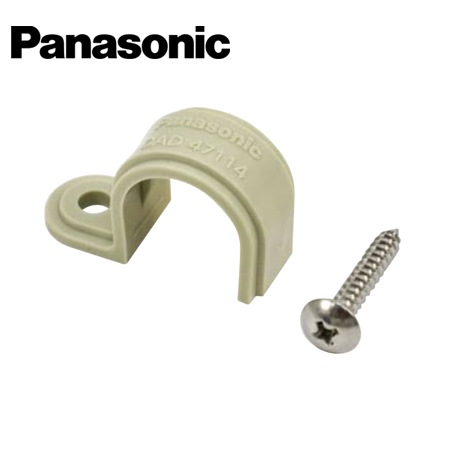 エアコン配管材 Panasonic/パナソニック DAD47114 エアコン配管材スッキリダクト ドレンホース 片サドル 呼び14 アイボリー【取寄商品】