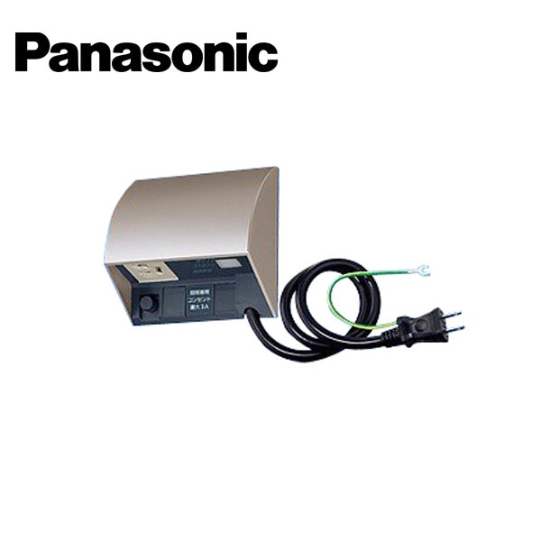 Panasonic/パナソニック EE45534Q スマートEEスイッチ付フル接地防水コンセント タイマ連動3A シャンパンブロンズ【取寄商品】