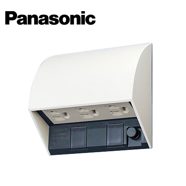 Panasonic/パナソニック WK4603W スマート接地防水トリプルコンセント 露出/埋込両用 ホワイト【取寄商品】