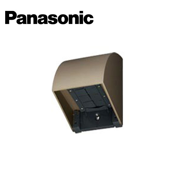 Panasonic/パナソニック WP9681QK スマート防雨引込カバー 露出取付形 シャンパンブロンズ【取寄商品】