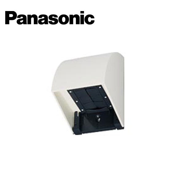 コンセント・スイッチ Panasonic/パナソニック WP9681WK スマート防雨引込カバー 露出取付形 ホワイト【取寄商品】