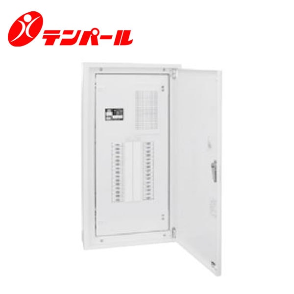 テンパール LTG15T186 標準分電盤 電灯分電盤 LTG-T 漏電遮断器 送りスペース付 150A 18+6【取寄商品】