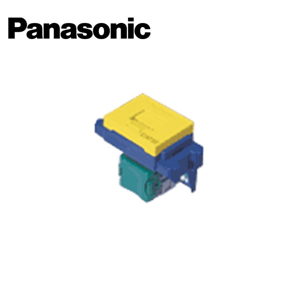 Panasonic/パナソニック NR3160Y ぐっとすシリーズ 情報モジュラジャック CAT5E 埋込型 イエロー【取寄商品】