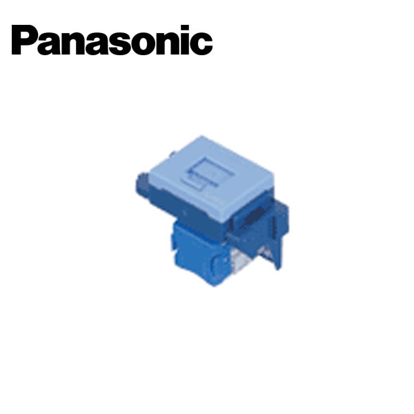 Panasonic/パナソニック NR3170L ぐっとすシリーズ 情報モジュラジャック CAT6 埋込型 ブルー【取寄商品】