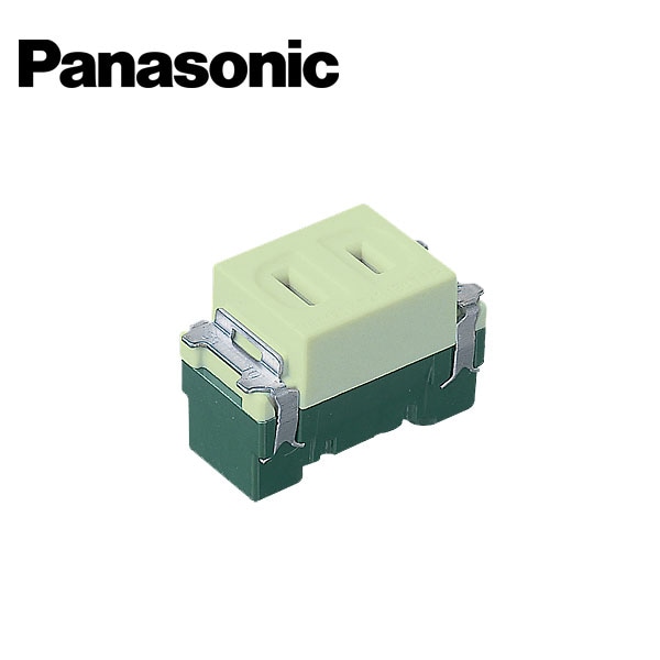 Panasonic/パナソニック WN1001LG 埋込コンセント ライトグリーン【取寄商品】