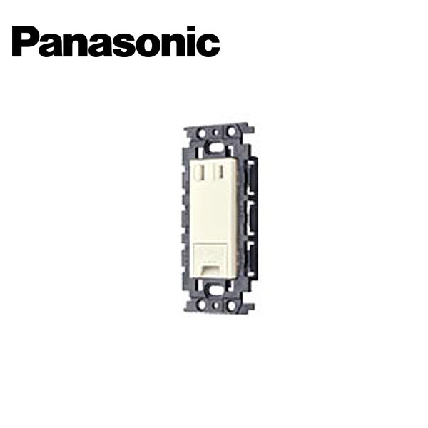 Panasonic/パナソニック WN10314K フルカラー 埋込絶縁アースターミナル付コンセント フラット型【取寄商品】