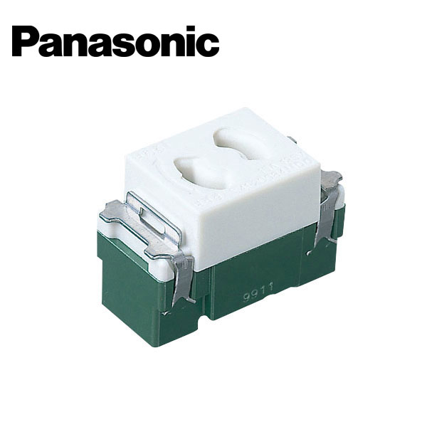Panasonic/パナソニック WN1061CW アドバンスシリーズ埋込抜け止めコンセント セラミックホワイト【取寄商品】