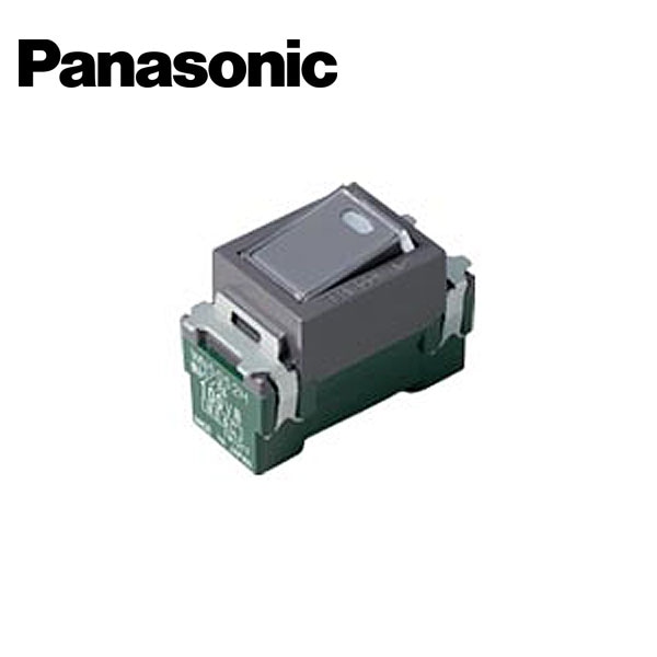 ほたるスイッチ Panasonic/パナソニック WN5052H フルカラー埋込ほたるスイッチＣ 3路 ネーム付 グレー 100V用【取寄商品】