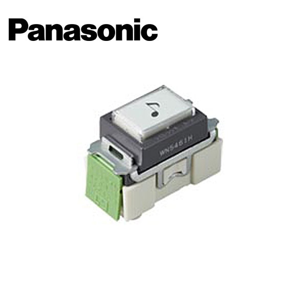 Panasonic/パナソニック WN5461H フルカラー埋込ネーム押釦B 片切 グレー【取寄商品】