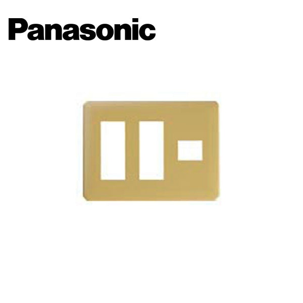 Panasonic/パナソニック WN6007Y フルカラーモダンプレート 7コ用 ダークベージュ【取寄商品】