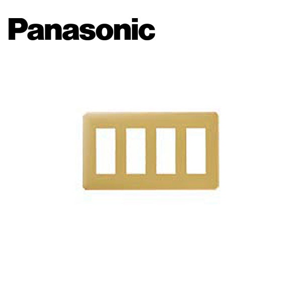 Panasonic/パナソニック WN6012Y フルカラーモダンプレート 12コ用 ダークベージュ【取寄商品】