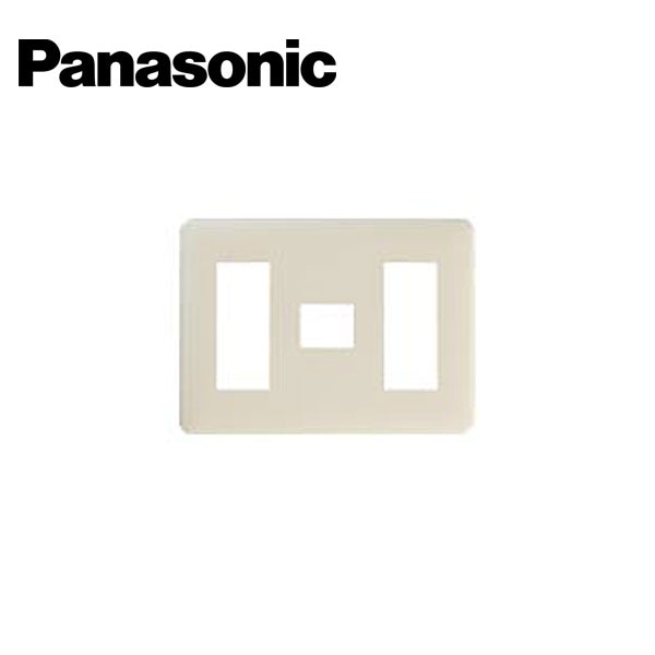 Panasonic/パナソニック WN6077W フルカラーモダンプレート 7コ用 3コ+1コ+3コ ミルキーホワイト【取寄商品】