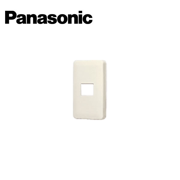 Panasonic/パナソニック WN6201WK フルカラー腰高ワンタッチモダンプレート 1コ用 ミルキーホワイト【取寄商品】