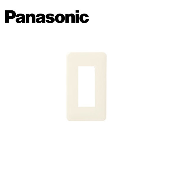 Panasonic/パナソニック WN6203WK フルカラー腰高ワンタッチモダンプレート 3コ用 ミルキーホワイト【取寄商品】