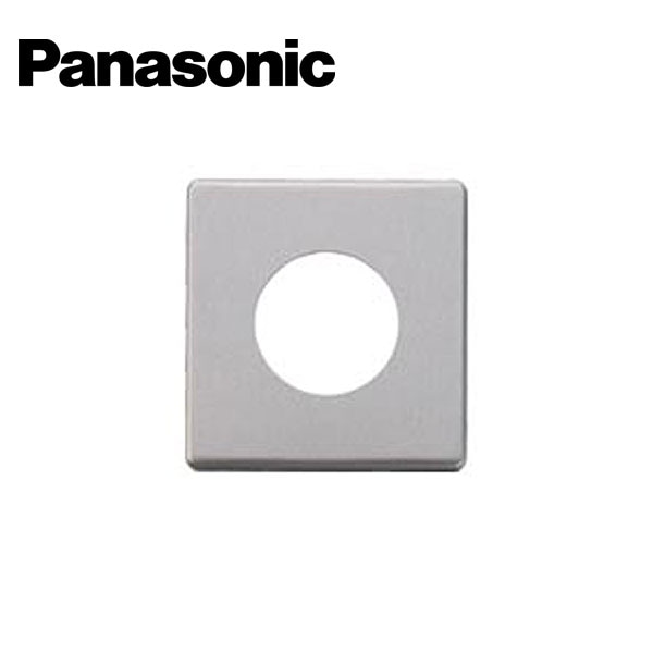 Panasonic/パナソニック WN6555K フルコート加工 フルカラー 新金属埋込φ58コンセントプレート 2型【取寄商品】