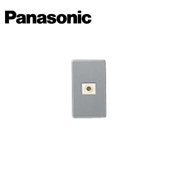 Panasonic/パナソニック WN65819 フルコート加工 フルカラー 新金属電話線プレート 2型 取付枠付【取寄商品】
