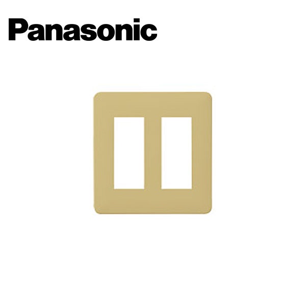 Panasonic/パナソニック WN6706Y フルカラー簡易耐火用モダンプレート 6コ用 ダークベージュ【取寄商品】