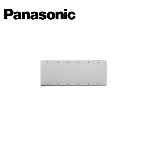 Panasonic/パナソニック WN7596 フルコート加工 フルカラー新金属カバープレート 取付枠付 6連【取寄商品】