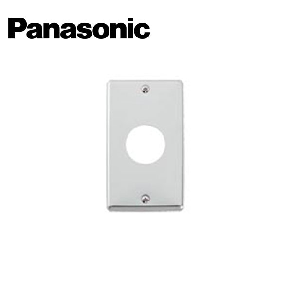 Panasonic/パナソニック WN9613K フルカラーステンレス埋込コンセントプレート【取寄商品】