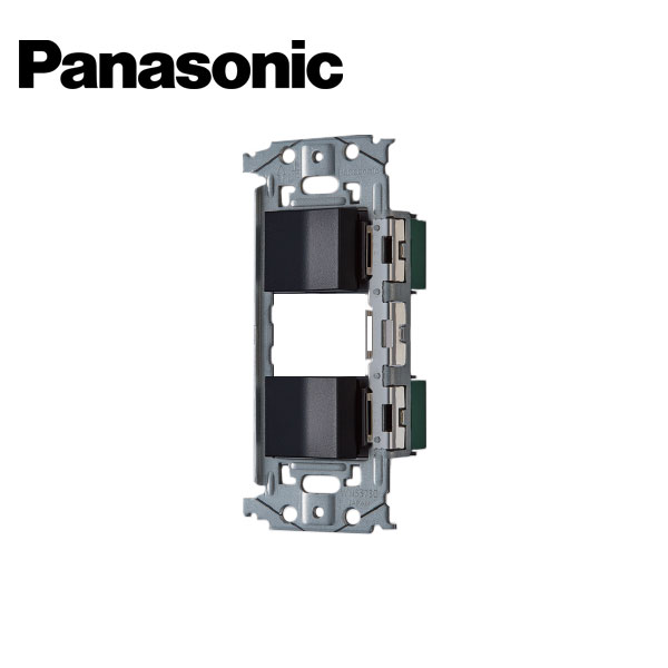 Panasonic/パナソニック WNSS50494B SO-STYLE 埋込スイッチセット スイッチE×2マットブラック【取寄商品】