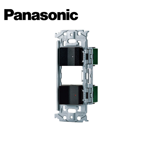 Panasonic/パナソニック WNSS51598B SO-STYLE 埋込スイッチセット ほたるC他 マットブラック【取寄商品】