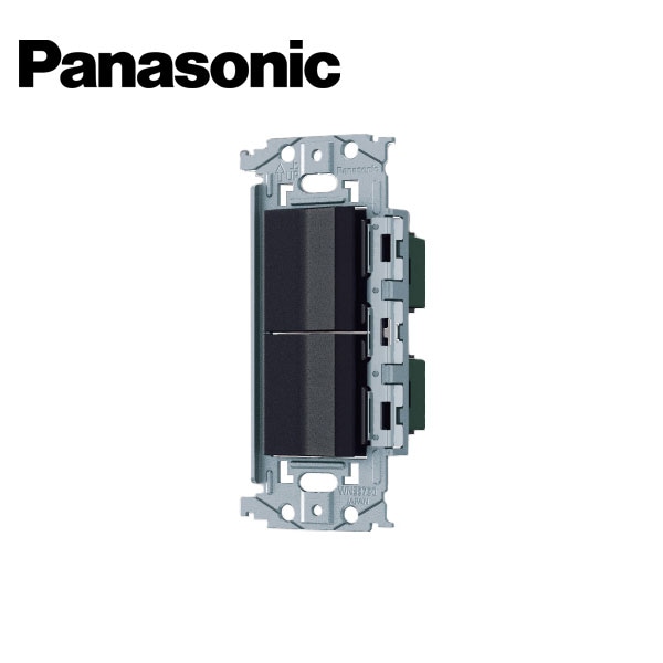 Panasonic/パナソニック WNSS52492B SO-STYLE 埋込ロングハンドルスイッチセット スイッチE/C マットブラック【取寄商品】