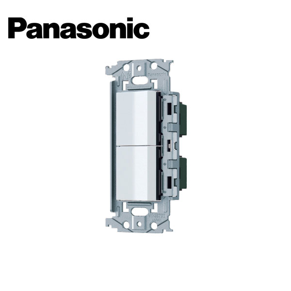 Panasonic/パナソニック WNSS52492W SO-STYLE 埋込ロングハンドルスイッチセット スイッチE/C マットホワイト【取寄商品】