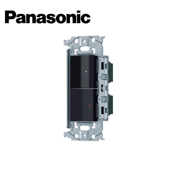 Panasonic/パナソニック WNSS53598B SO-STYLE 埋込ロングハンドルスイッチセット ほたるスイッチC/パイロットC 0.5A マットブラック【取寄商品】