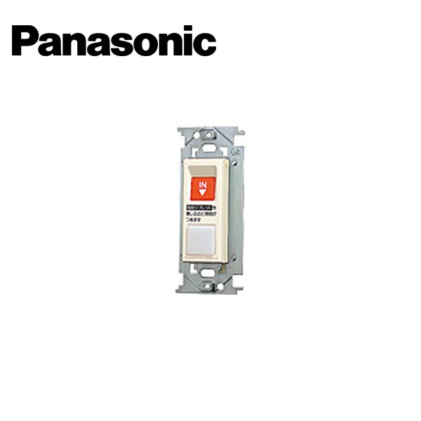 Panasonic/パナソニック WNH5611 埋込タブレットスイッチ 客室用 位置表示機能付 3回路 100V用【取寄商品】