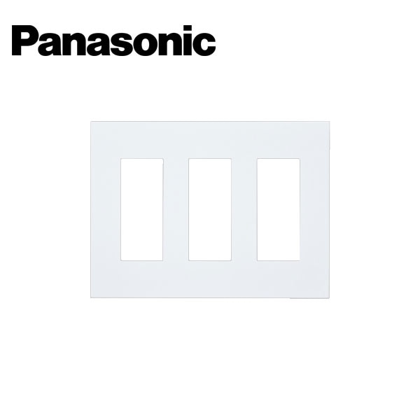 Panasonic/パナソニック WNS6009W SO-STYLE プレート9コ用 マットホワイト【取寄商品】