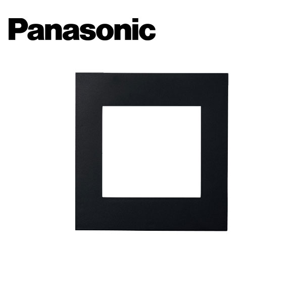 Panasonic/パナソニック WNS6500B SO-STYLE プレート2連接穴用 マットブラック【取寄商品】