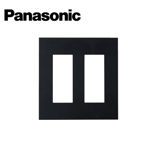 Panasonic/パナソニック WNS6706B SO-STYLE 簡易耐火プレート6コ用 マットブラック【取寄商品】