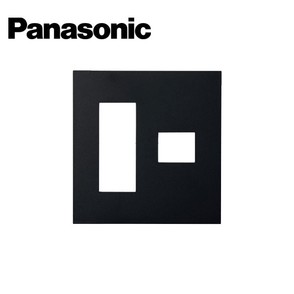 Panasonic/パナソニック WNS6774B SO-STYLE 簡易耐火プレート4コ用(3コ+1コ用) マットブラック【取寄商品】