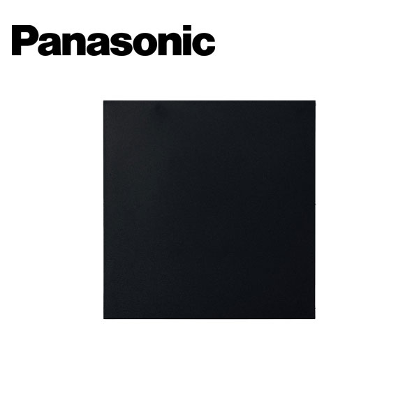 Panasonic/パナソニック WNS6792B SO-STYLE 簡易耐火カバープレート 2連用 取付枠付 マットブラック【取寄商品】