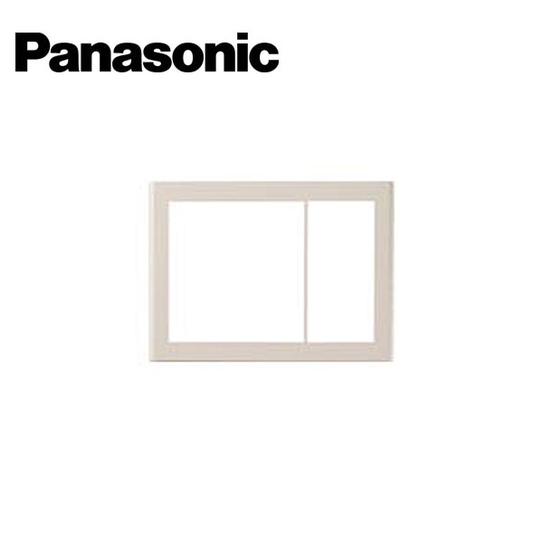 Panasonic/パナソニック WT8123F コスモシリーズワイド21 スイッチプレート 2連接穴+1連用 ベージュ【取寄商品】
