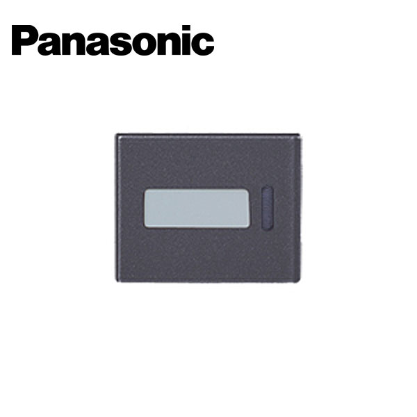 Panasonic/パナソニック WTA3012H アドバンスシリーズ 埋込ダブルスイッチ用ハンドル ネーム付 マットグレー【取寄商品】