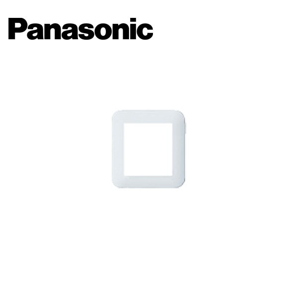 Panasonic/パナソニック WTC7071W コスモシリーズワイド21 ミニスイッチプレート 取付枠付 ラウンド ホワイト【取寄商品】