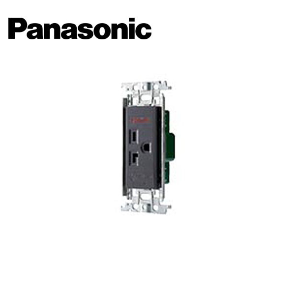 Panasonic/パナソニック WTF19223HK コスモシリーズワイド21 15A/20A兼用埋込接地コンセント 250V 金属枠付 グレー【取寄商品】