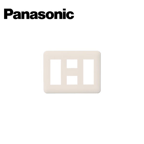 Panasonic/パナソニック WTF7088F コスモシリーズワイド21 コンセントプレート 3コ＋2コ＋3コ用 ラウンド ベージュ【取寄商品】