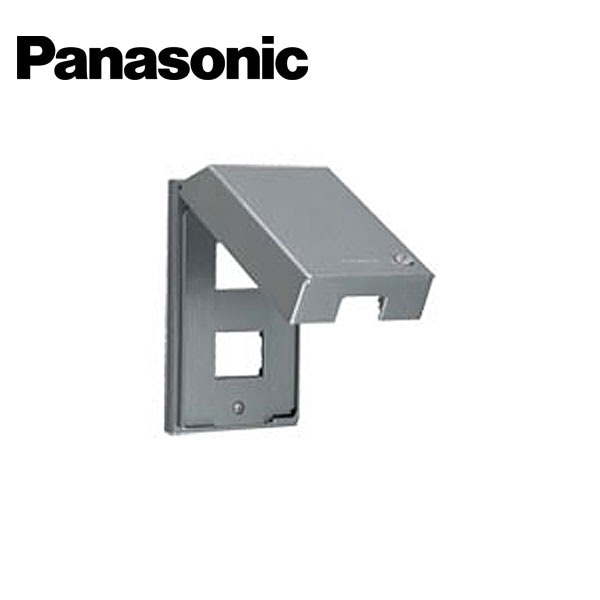 Panasonic/パナソニック WTF7872K コスモシリーズワイド21 金属ガードプレート コンセント2コ用 取付枠付【取寄商品】