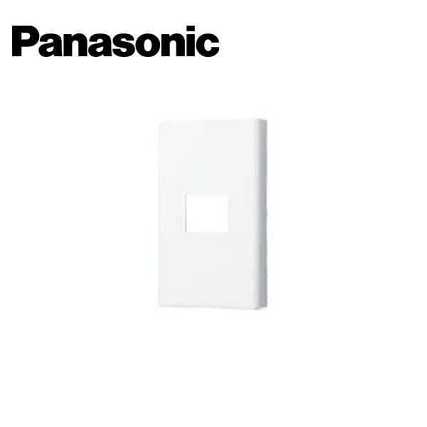 Panasonic/パナソニック WTF8051W コスモシリーズワイド21 腰高コンセントプレート 1コ用 ホワイト【取寄商品】